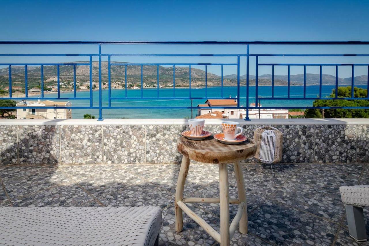 Seaview Flat Steps To The Beach Karavostasi  Екстер'єр фото