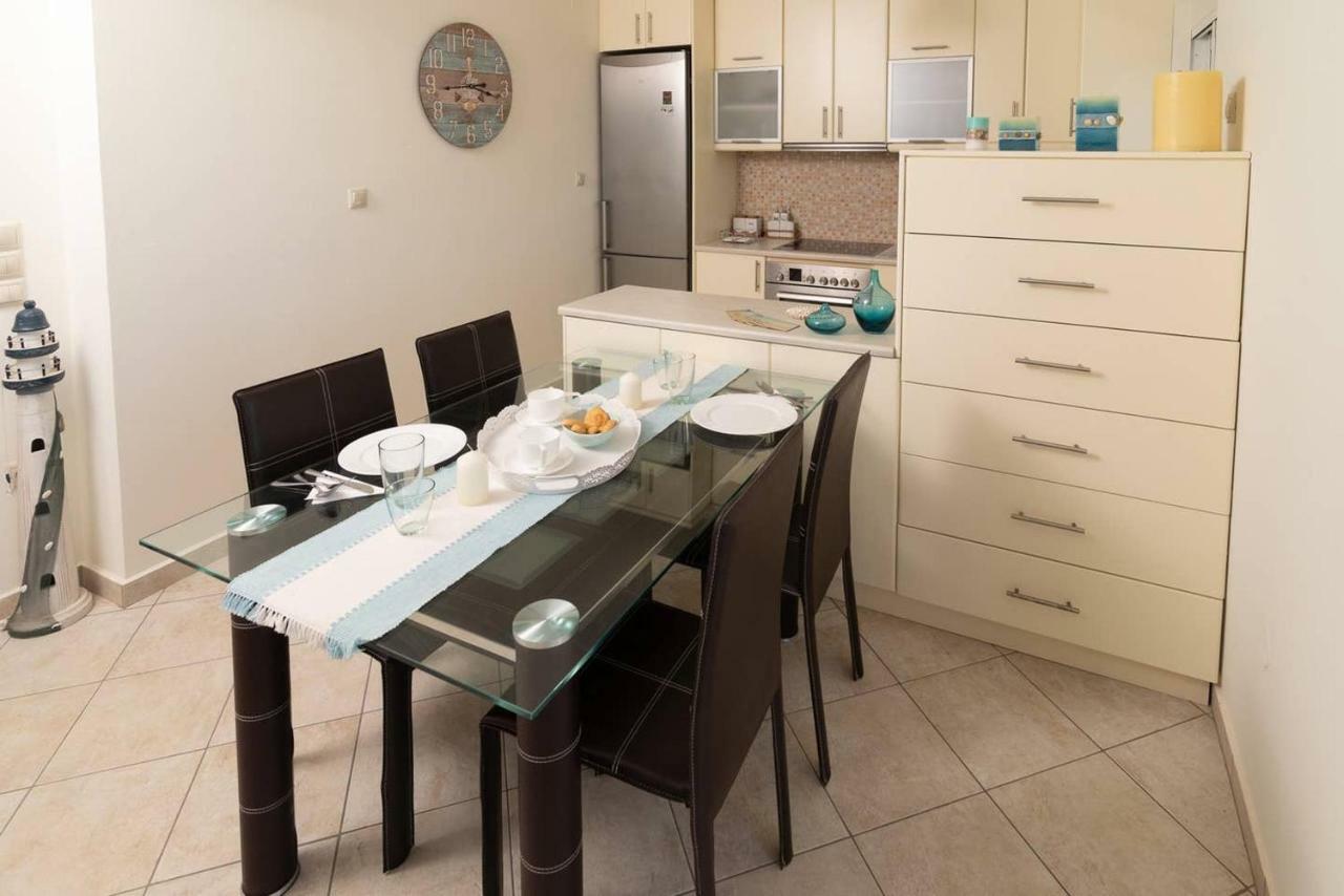 Seaview Flat Steps To The Beach Karavostasi  Екстер'єр фото