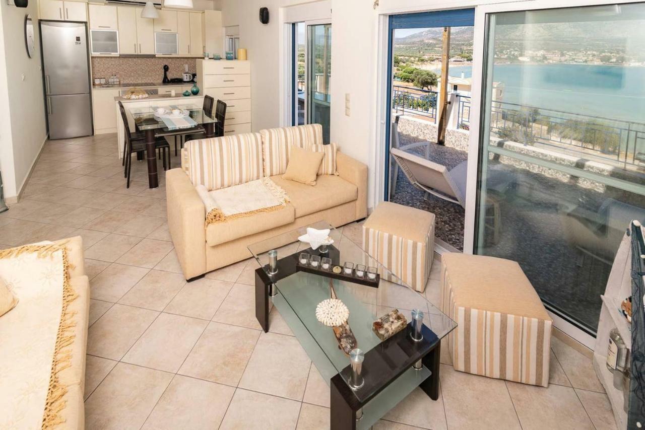 Seaview Flat Steps To The Beach Karavostasi  Екстер'єр фото